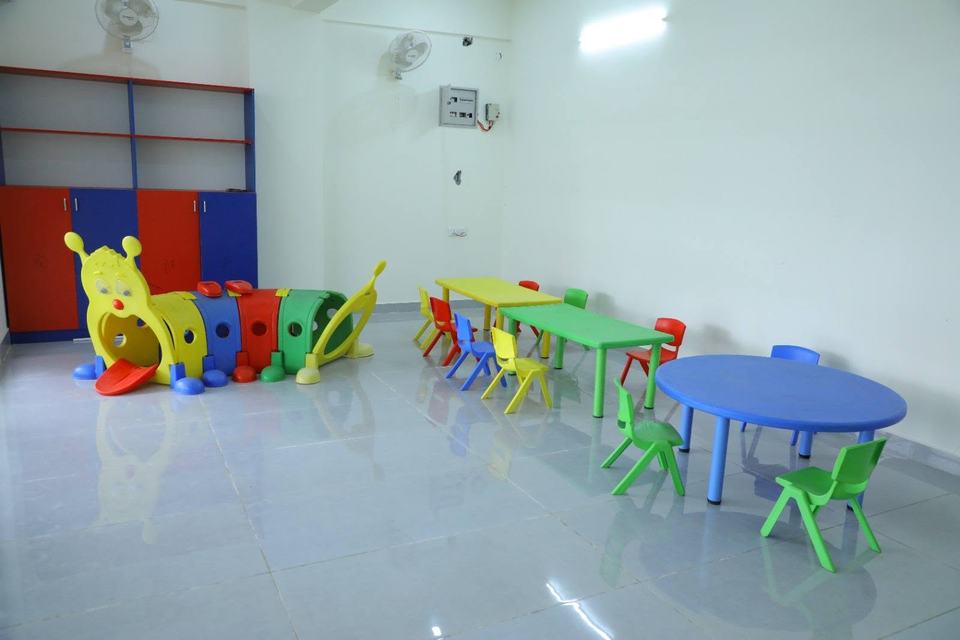Classroom tables and chairs