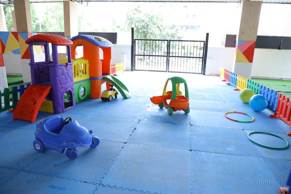 Indoor playground area